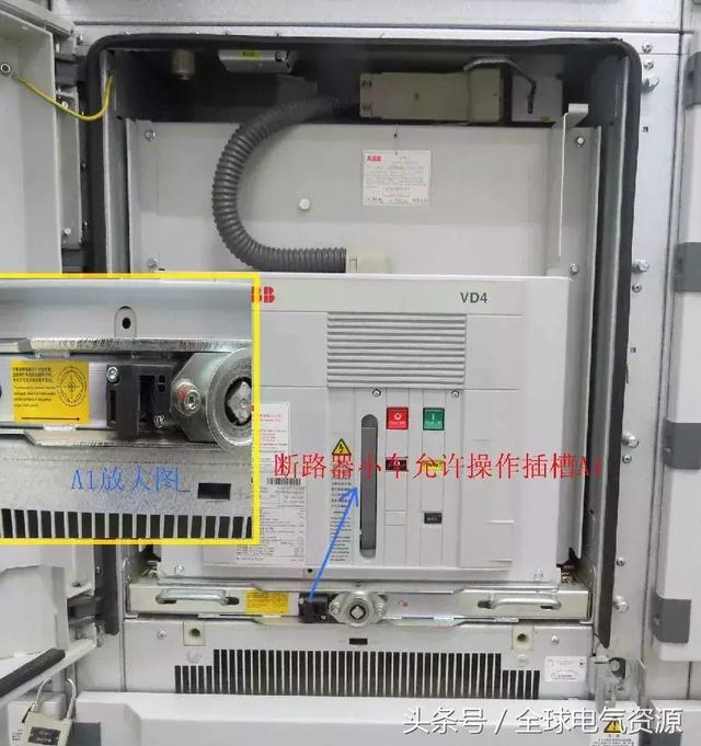 ABB高壓開關(guān)柜 5機(jī)械鎖細(xì)節(jié)，建議收藏！
