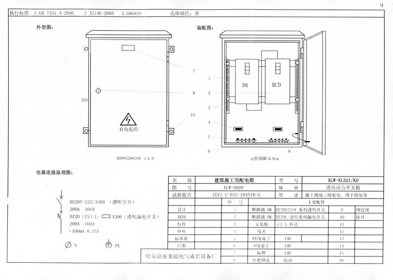 施工現場臨時用電配電箱(機柜)標準化配置圖集，只有這一個！